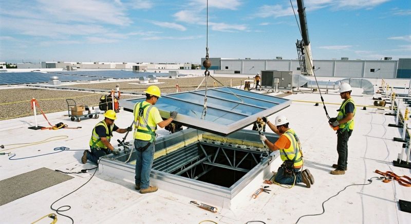 Commercial Skylight Renovation in Puyallup, WA