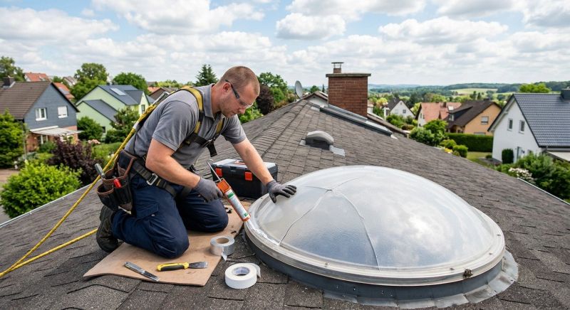 Dome Skylight Repair in Kent, WA