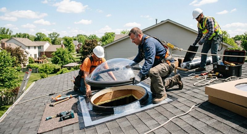 Dome Skylight Replacement in Santa Rosa, CA